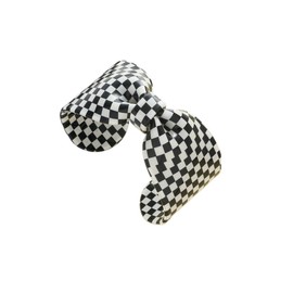 Colorful Bowknot Acrylic Bangle Bracelets Y2K Chunky Bangles Bracelet Trendy Cuff Open Bracelets for Women Jewelry-checkerboard