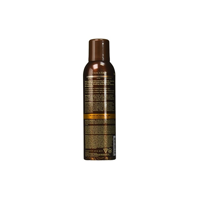 Body Drench Quick Tan Instant Self Tanning Spray, Medium Dark,