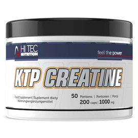 HI TEC NUTRITION KTP Creatine, Nahrungsergänzungsmittel, für Sportler, Ernährung, 200 kapseln