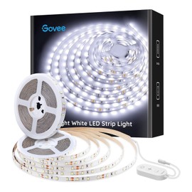 Govee 32.8ft White LED Strip Lights, 6500K Dimmable LED Light Strip