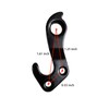 NIYATA Bike Rear Derailleur Gear Mech Hanger, Bike Bicycle Tail