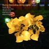 Bunny String Lights Easter Decoration Battery Operated Bunny Lamp Waterproof