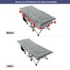 REDCAMP Folding Camping Cots for Adults with Mattress Pad, Soft