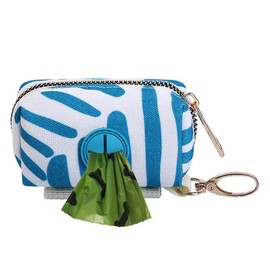 Hesheng Dog Poop Bag Holder,Pet Waste Bag Dispenser Durable,Portable,Metal Zipper Suitable For Any Leash