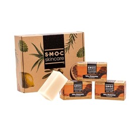 Certified Organic Soap Bar 3-Pack - for Dry Itchy Sensitive Skin & Eczema - Ultra Moisturizing Unscented - with Aloe, Extra Virgin Olive Oil & Cocoa Butter - All Natural Soaps (3)