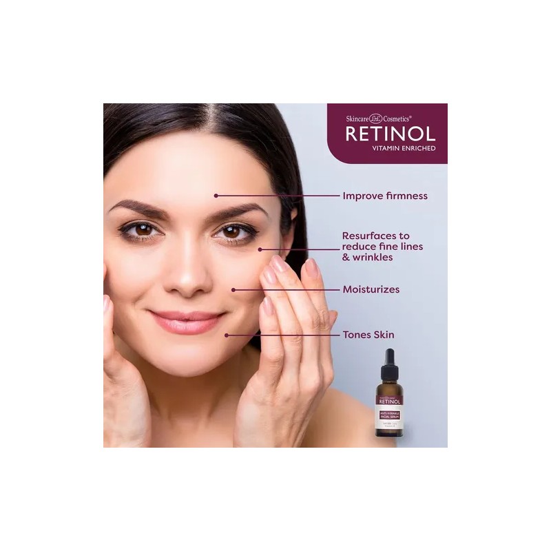 Retinol Enriquecido Skincare Ldel Cosmetics, Sérum Facial An