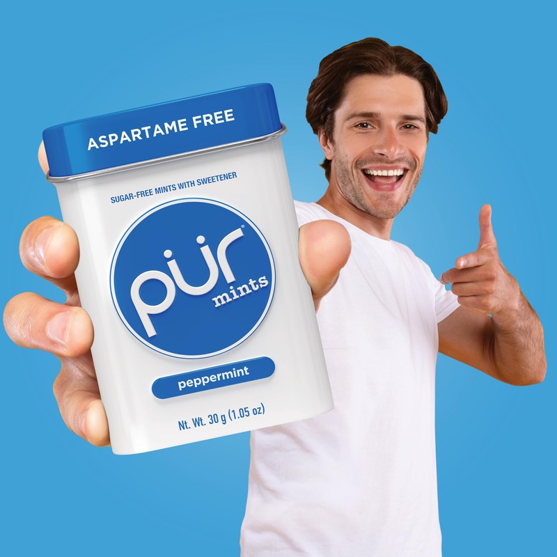 PUR Mints | Aspartame Free Mints | Made with Xylitol