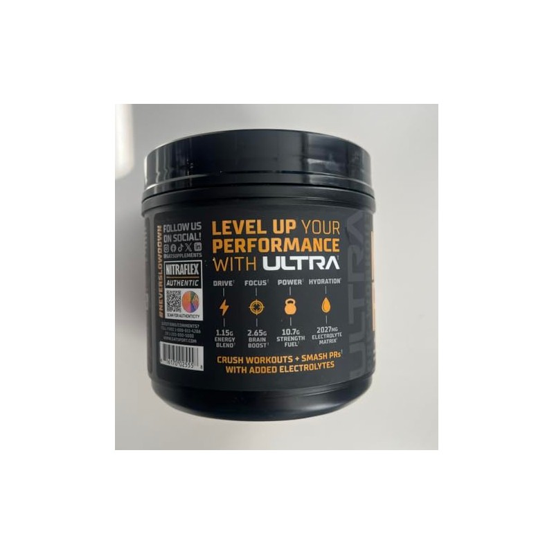 GAT SPORT - NITRAFLEX ULTRA - The Complete Pre-Workout Formula
