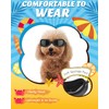 Lewondr Dog Sunglasses Small Breed Goggles UV Protection,Goggles for Small