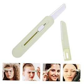 1 Set Eyebrow Trimmer Hair Remover Tool Retro Spray Bottle Portable Razor Ladies Shaver Face Razors Eyebrow Shaper Japanese Wig Airbrush for Nails Lady Shaver Stainless Steel Blade