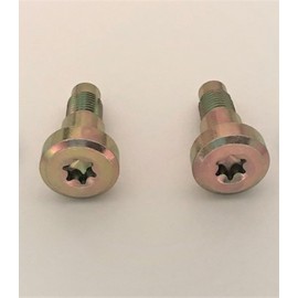 2 ea. Front or Rear Seat Belt Upper Shoulder Harness Torx Bolts/Compatible with Jeep Wrangler 1982 to 2006 CJ/YJ/TJ