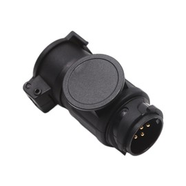 YananAC 7 Pin Trailer Adapter 12 V Plug Trailer Plug 13 to 7 Pin Waterproof Adapter Plug for Truck Car Tractor Boat Machine Caravan Motorhome Trailer Adapter