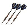FUZVOL Professional Darts Set Steel Tip-Aluminum Stems Darts Flights with