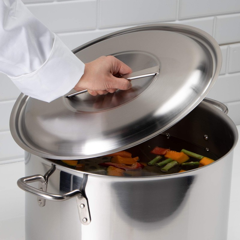 Endoshoji ANB3202 Commercial Torino Pot Lid, 7.1 inches (18 cm),
