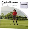 WHAMVOX Plastic Golf Scoreboard Double-Sided Erase-able Whiteboard Compact for On-The-