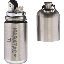 Maratac New Maratac Titanium Peanut Lighter TITANIUM PEANUT LIGHTER