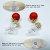 Clear Silicone Earring Backs for Droopy Ears & Studs with