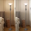 Torchiere Floor Lamp for Living Room, Standing Lamp with White