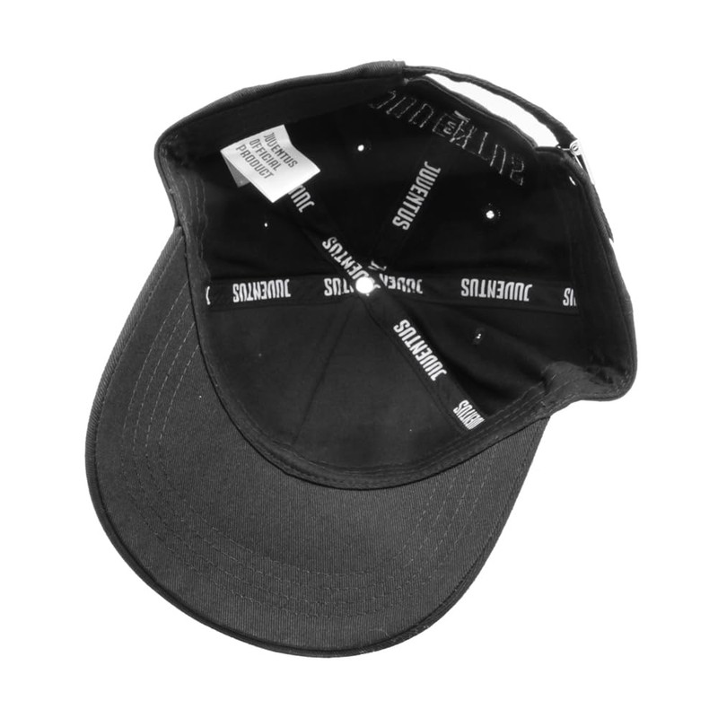 JUVENTUS Unisex 133592 Juve Baseball Cap, Black, One Size, black