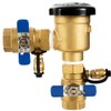 3/4" Pressure Vacuum Breaker Assembly, Solid Brass Backflow Preventer,Max 400