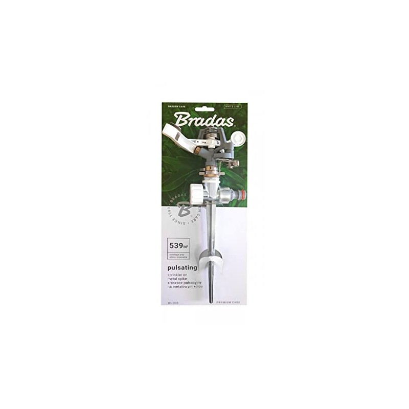 Bradas Impuls Lawn Sprinkler Circular Sprinkler Garden Sprinkler Secator Sprinkler