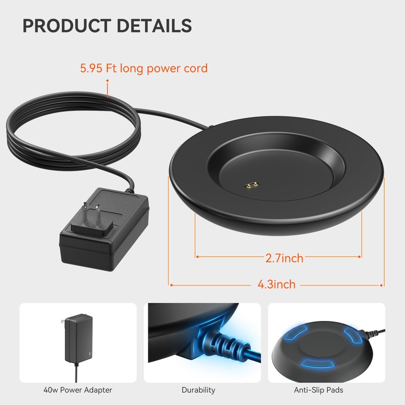 Charging Coaster 2 Compatible with Temperature Control Smart Mug 2