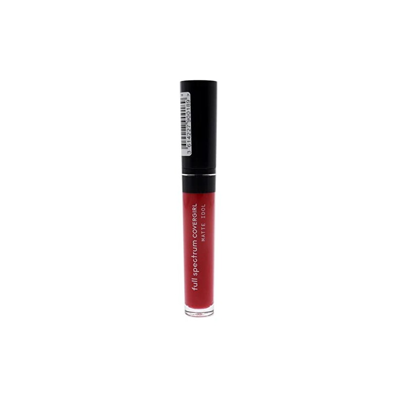 COVERGIRL Matte Idol Liquid Lipstick, Tyrant, 1 Ounce