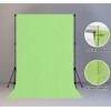 LYLYCTY Light Green Backdrop for Photography 6x9ft Zoom Screen Meeting,