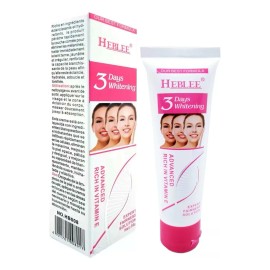 Crema Aclarante Blanqueadora Heblee Con Vitamina E 2pack 50g Mixta Día/noche