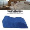 S Shape Sponge Portable Travel Footrest Leg Raiser Pillow Bed