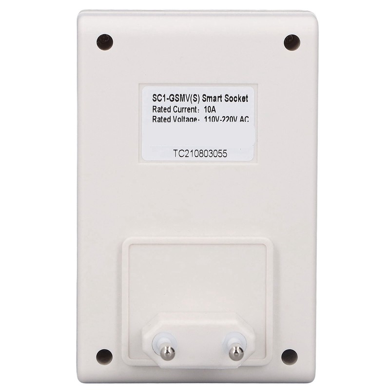 10A Smart Outlet Plug Wireless Power Socket Mobile GSM Phone