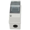 Single Phase Energy Meter LCD Backlit Display 35mm DIN Rail