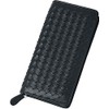 One Horse Long Wallet, Leather, Large Capacity, Storage Capacity, Round