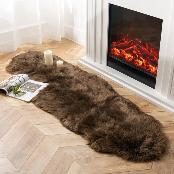 Does not apply Ashler Faux Fur Rug, Fluffy Shaggy Area