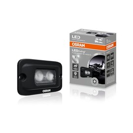 Osram LEDriving Flush Mount WL VX100-FL, LEDFLUSH101-FL, Off Road, LED Work Light, 600 Lumen, Beam up to 45 m, 12 V/24 V, Folding Box (1 Lamp)