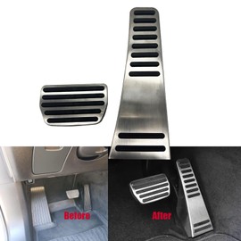 Rxmgf Brake Pedal Gas Accelerator Pedal Cover Compatible with Volvo XC60 2018-2023 XC90 2018-2023 S90 2017-2023