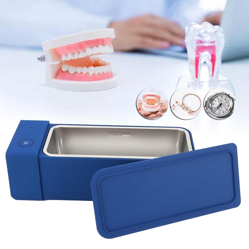 Ultrasonic Cleaner Mini 600ml 50kHz Ultra Sonic Tank Bath Cleaning