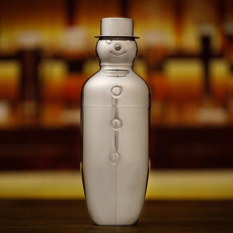 Bar Originale Stainless Steel Snowman Cocktail Shaker