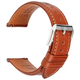 REZERO Quick Release Watch Straps, Leather Watch Strap, Replacement Straps Made of Italian Calf Leather, Soft Leather Straps for Men and Women, 18 mm, 19 mm, 20 mm, 21 mm, 22 mm, 23 mm, 24 mm,