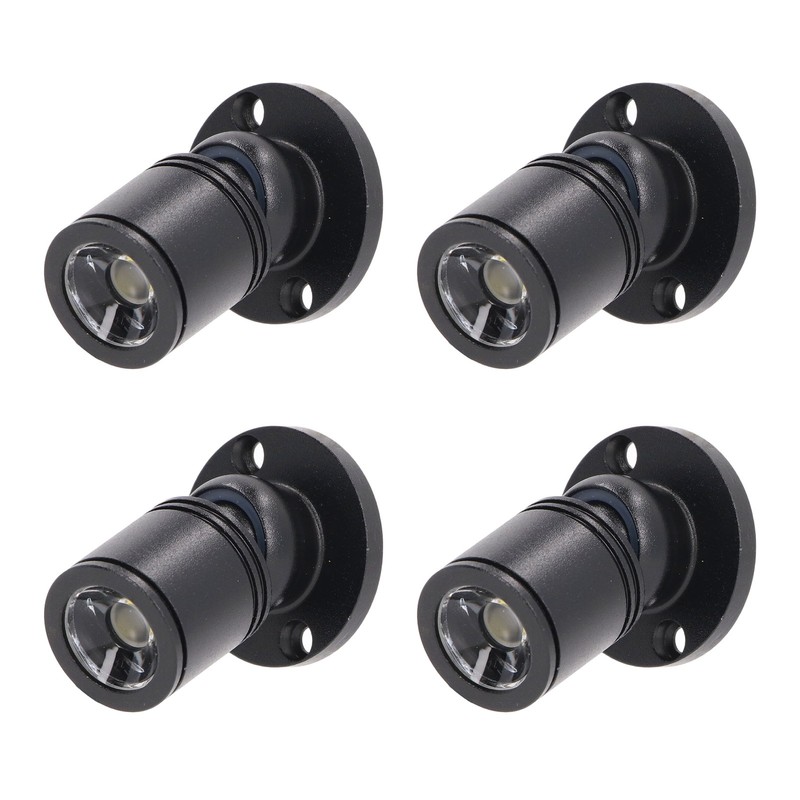 4pcs LED Display Spot Lights 5V Dimmable USB Mini Spotlight