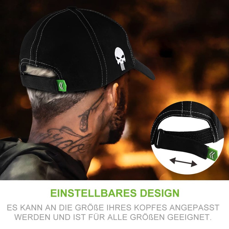 GREEN DEVIL Bump Cap Safety Hat Baseball Style Safety Cap
