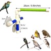 Armastuse Parrot Perch Stand, Portable, Suction Cup, for Small or