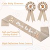 Neutral Sage Green Mom to Be Sash Baby Shower Decorations