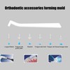 Dental Orthodontic Mould Portable Lingual Button Bracket Accessories Oral Care