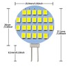 GRV G4 MR11 Bi-Pin 24-2835 SMD LED Bulb Lamp Super