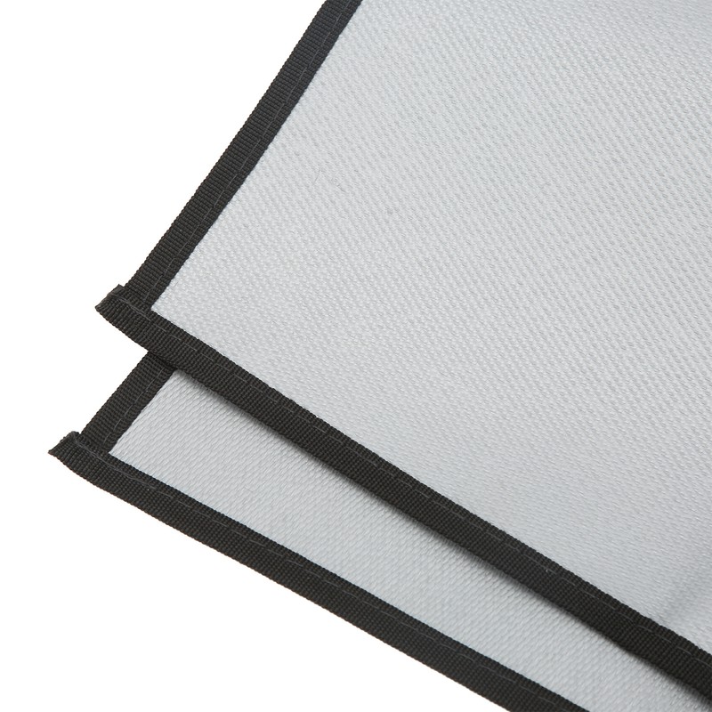 Fireproof Pad High Temperature Resistant Double Sided Silicone Coated Glass