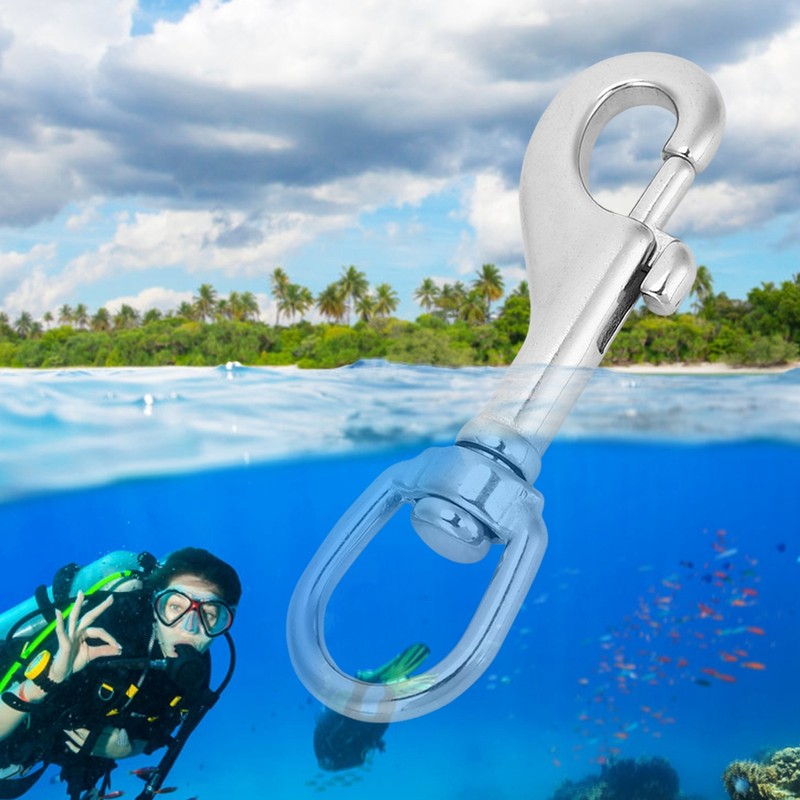 316 Stainless Steel Hook Swivel Eye Clasp Snap Hook for