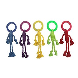 MULTIPET MP29190 Nuts for Knots Hang Man Pet Supplies, Colors