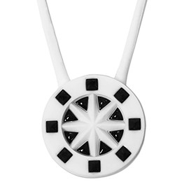 バンデル STUDS SERIES スタッズシリーズ NECKLACE ネックレス 40 ホワイト/ブラック