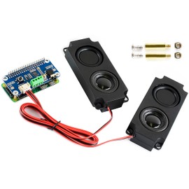 WM8960 Audio HAT Module for Raspberry Pi 5/4B/3B+/3B/A+/Zero/Zero W/Zero WH/Zero 2W/Pico W/Pico 2W, WM8960 Hi-Fi Sound Card HAT Stereo CODEC, Play/Record